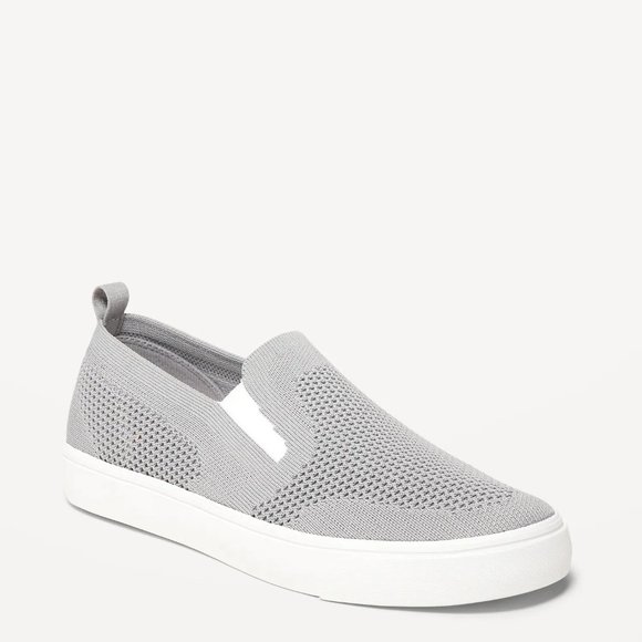 Gender-Neutral Soft-Knit Slip-On Sneakers - Picture 1 of 12
